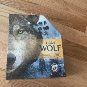 Wolf Shaped Puzzle 550 pieces